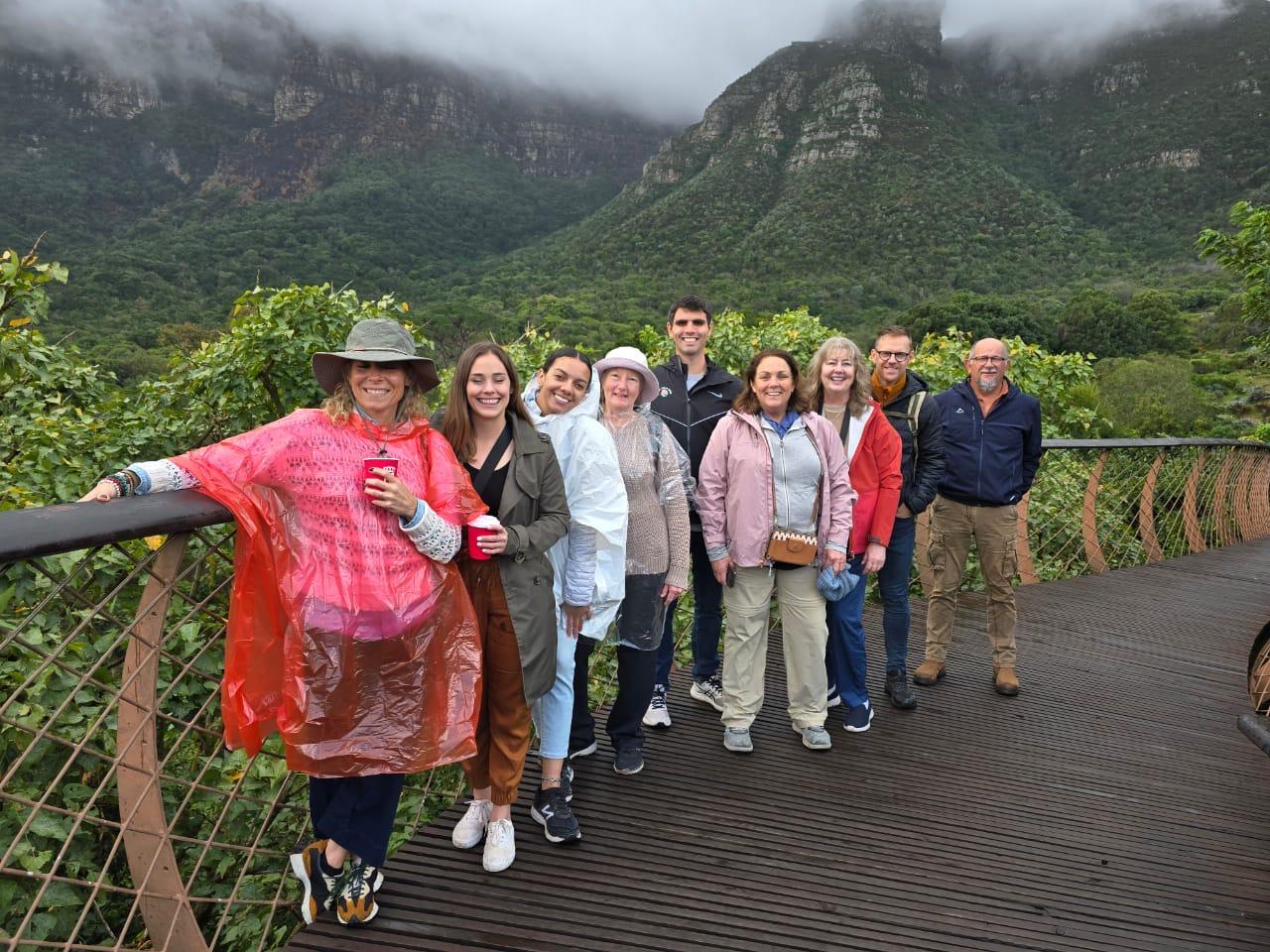 Holy Family University contingent in South Africa, 2024